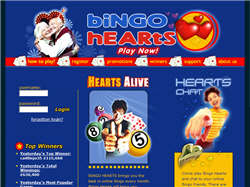 Play Bingo Hearts Now
