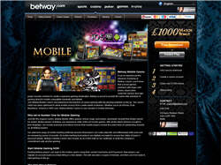 Play Betway Mobile Casino Now