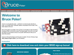 Play Bruce Poker Now