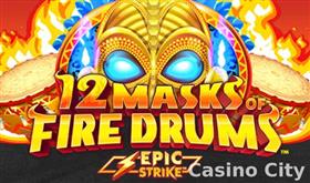 12 Masks of Fire Drums Slot
