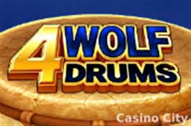4 Wolf Drums: Hold and Win Slot