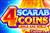 4 Scarab Coins: Hold and Win