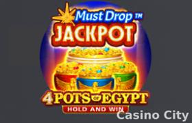 Must Drop Jackpot 4 Pots of Egypt Slot
