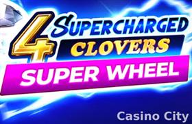4 Supercharged Clovers: Super Wheel Slot