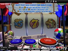 Midway Monkey Wheel Slot