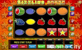 Sizzling Seven Deluxe Slot
