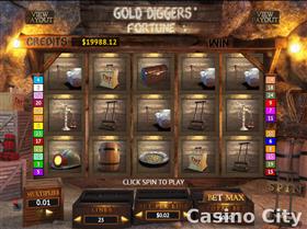 Gold Diggers' Fortune Slot