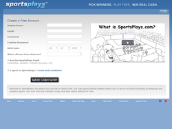 Play SportsPlays.com Now