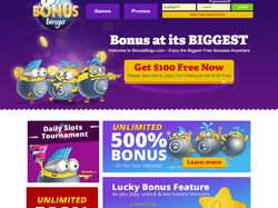 Play BonusBingo Now