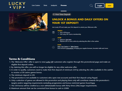 Play Lucky VIP Casino Now