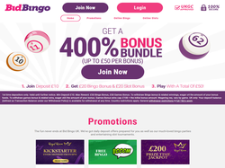 Play Bid Bingo Now