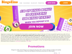 Play BingoZino Now