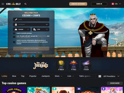 Play King Billy Casino Now