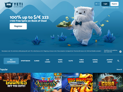 Play Yeti Casino Now