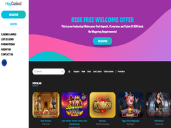Play HeyCasino! Now