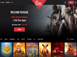 Play Cobra Casino Now