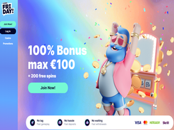 Play CasinoFriday Now