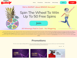 Play Bingo Barmy Now