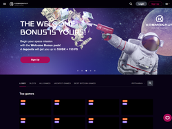 Play Kosmonaut Online Casino Now