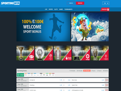 Play SportingWin Now