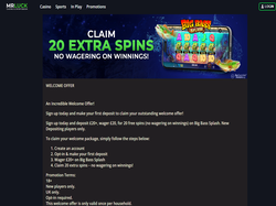 Play Mr Luck Now