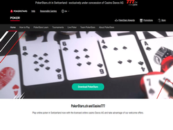 Play PokerStars Switzerland Now