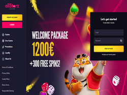 Play AllStarz Casino Now