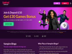 Play Vampire Bingo Now
