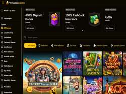 Play Versailles Casino Now