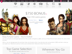 Play Ruby Fortune Casino Now