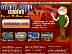 Play Simon Says Casino Now