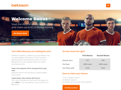 Play Betsson Sportsbook Now