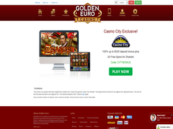 Play Golden Euro Casino Now