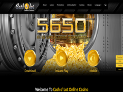 Play Cash O'Lot Casino Now
